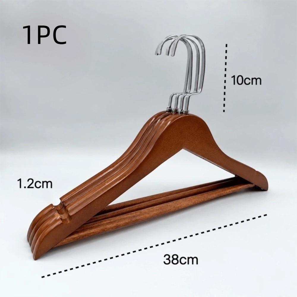 Durable Wood Hangers Swivel Hook Non-Slip Coat Hangers New Wooden Clothes Hangers For Shirts
