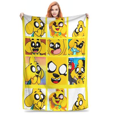 Mikecracked Plush Blankets Kids Adult Flannel Throw Blanket For Couch Chair Sofa Bed Super Soft Quality Bedspread Gift Idea