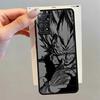 Case for Xiaomi Redmi Note 8T 13 14 12 ProPlus 9S 10S 11S 7 8 9 10 11 Pro 12s Black Edge Shell 14 Pro+ Dragon Ball Goku Vegeta