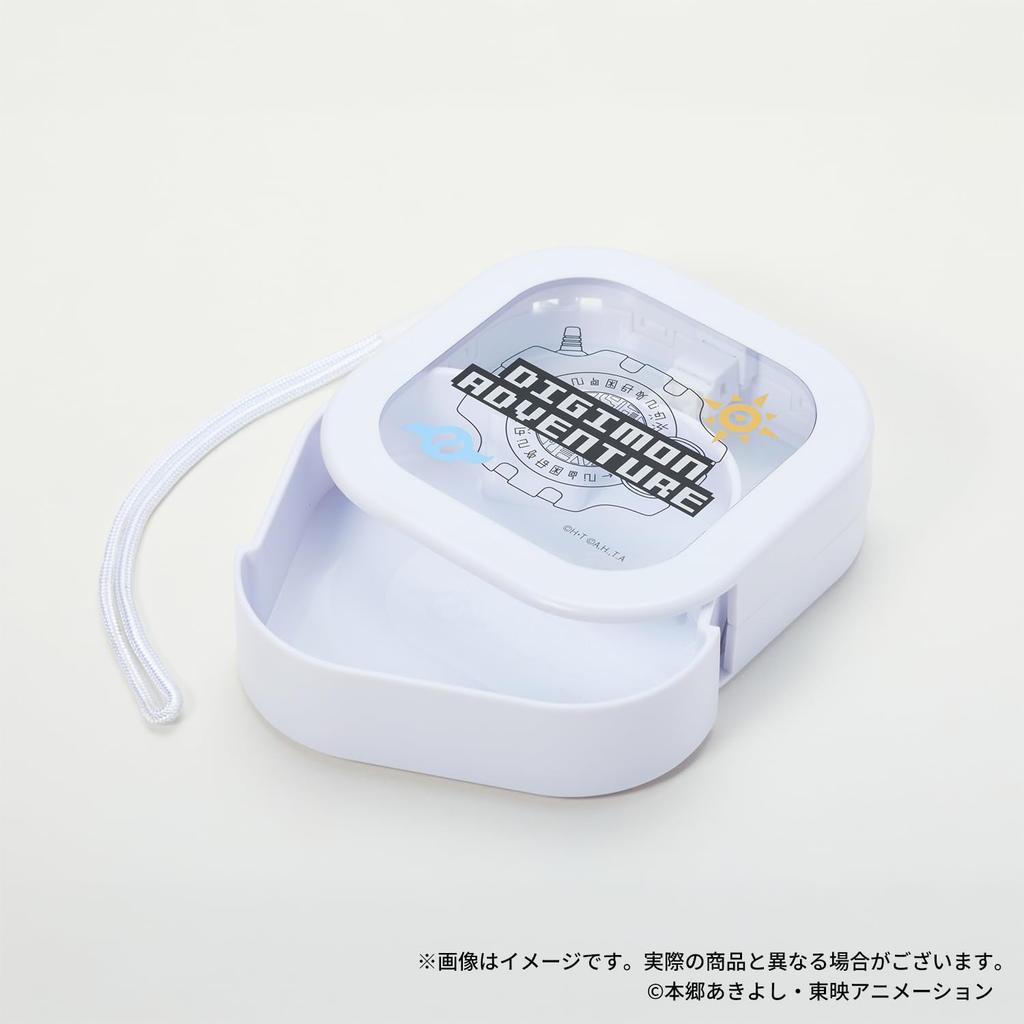 ANIMA ANW-C010 Digimon Adventure Collaboration Model Wired Earphones, In-Ear Type, with Original Illustration Package, featuring the Emblem of