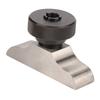 Depth Dial Indicator Base Hardened Stainless Steel Depth Micrometer Stand with 3 Pcs Extension Rods 63x17mm/2.5x0.7in