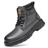 Fashion Men's Outdoor Autumn and Winter Boots Fashion Designer Style Work and Office Business High Quality Street Walking Shoes Hot