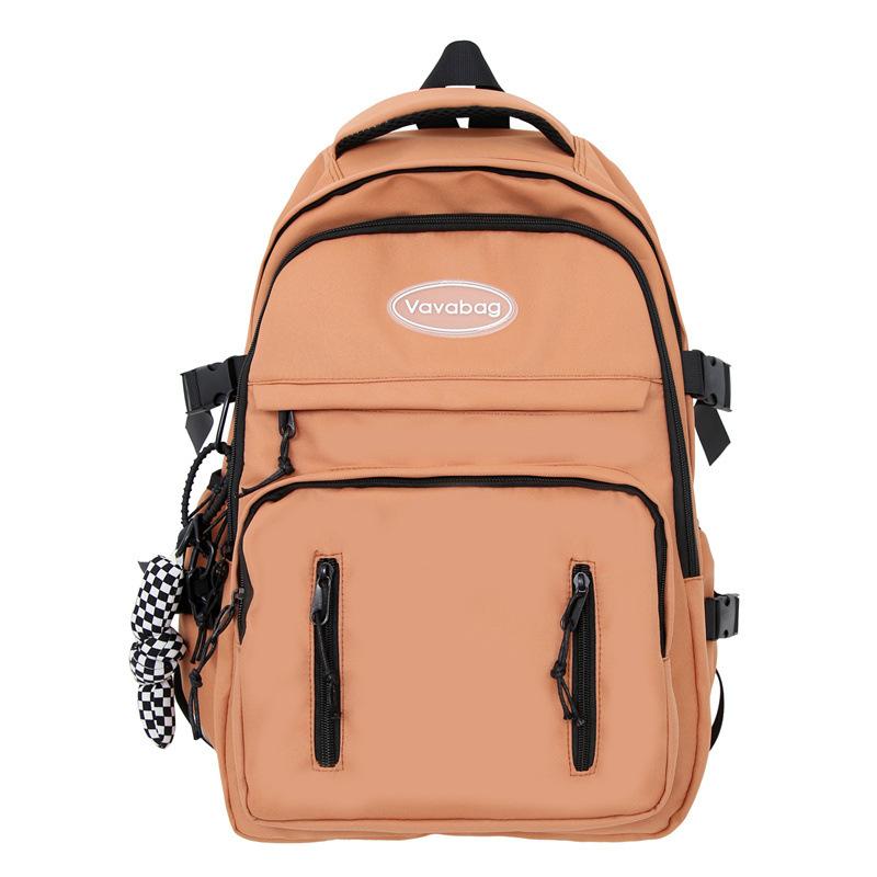 Schoolbag Middle school student schoolbag men's and women's new fashionable versatile large-capacity outdoor travel backpack student backpack