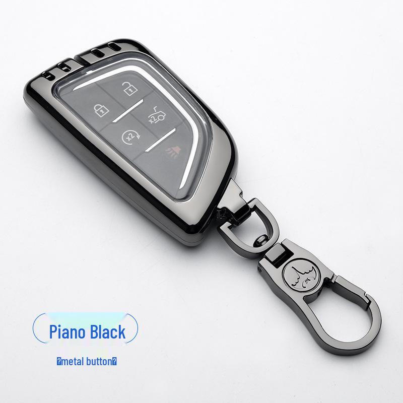 Cadillac ATLS/XTS/XT4/XT5/CT6/SRX Metal Car Key Case Keychain