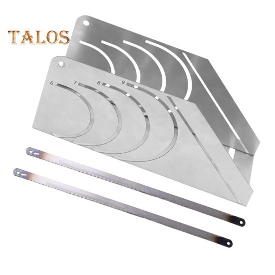 

Инструмент для резки пенопластовых труб, высокоточный резак для резиновой изоляции под углом 45 градусов, регулируемая конструкция, направляющая для резака для резиновой изоляции из нержавеющей стали set