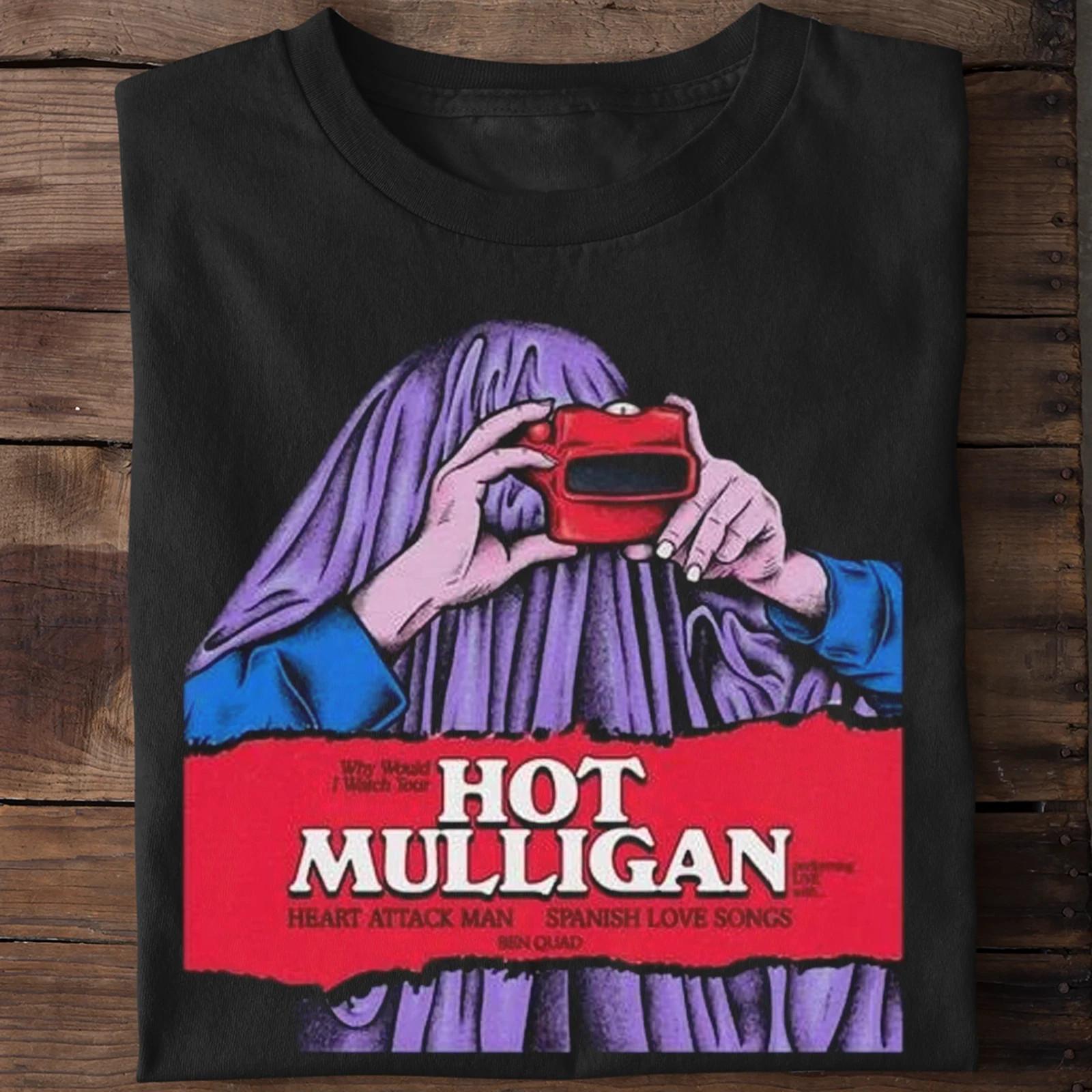Hot Mulligan 2023 Band Fan S to 5XL Concert Black Shirt S-5XL HT188 M