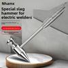 1 Pc Multi-functional Electric Welding Hammer, Slag Hammer, Safety Hammer, Slag Hammer, Rust Removal Hammer, Welder's Hammer
