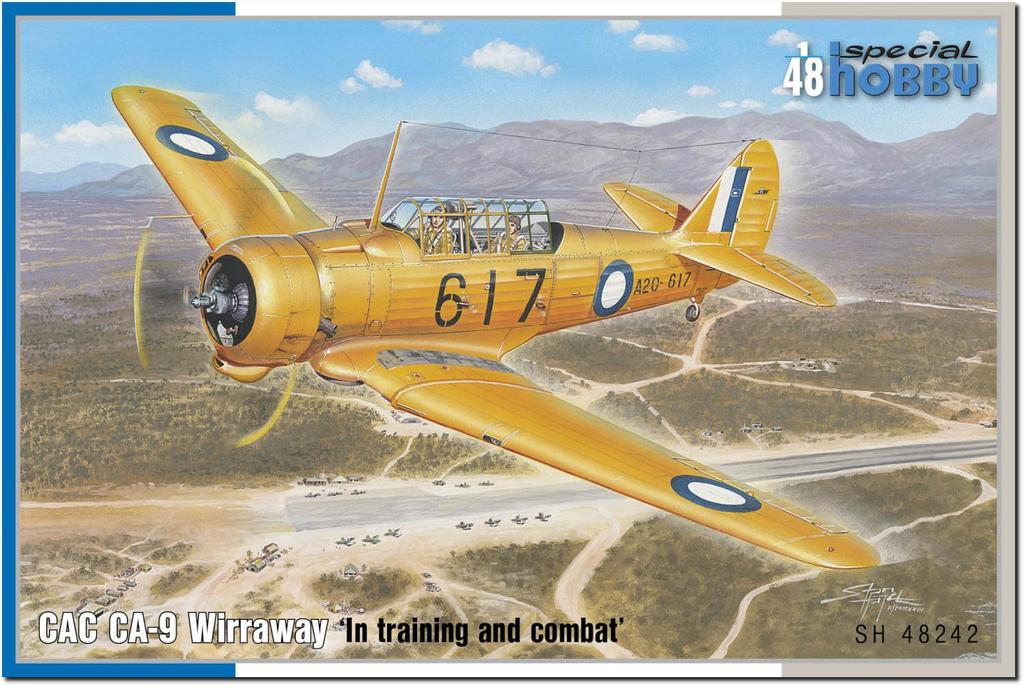 Special Hobby Australian CAC Wairaway Training Aircraft Plastic Model SH48242 1/48 Training/Combat (Airplane)