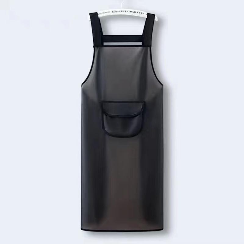 Waterproof & Oil-proof Unisex Waist Apron - Cute Korean & Japanese Style for Kitchen or Store Use