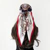 Headscarf Silk Scarf 90cm Women's Headscarf New Versatile Satin Thin Large Square Scarf