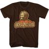 Redd Foxx Sanford and Son Old School Dark Chocolate T-Shirt