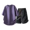 Breathable Loose Casual Suit Short-sleeved T-shirt Suit