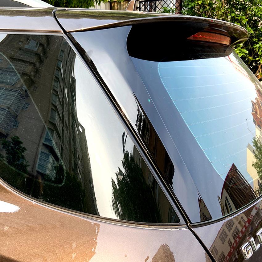 Für Mercedes Benz ML GLE Cl W166 2012-2018 Glänzend Schwarz Heck Seitenflügel Dachspoiler Aufkleber Abdeckung