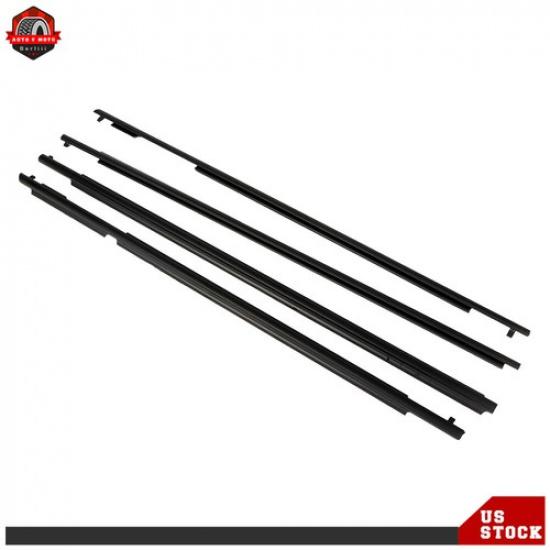 For Toyota 4Runner 2010-  Seal Belt Moulding Outside Window Weatherstrip
