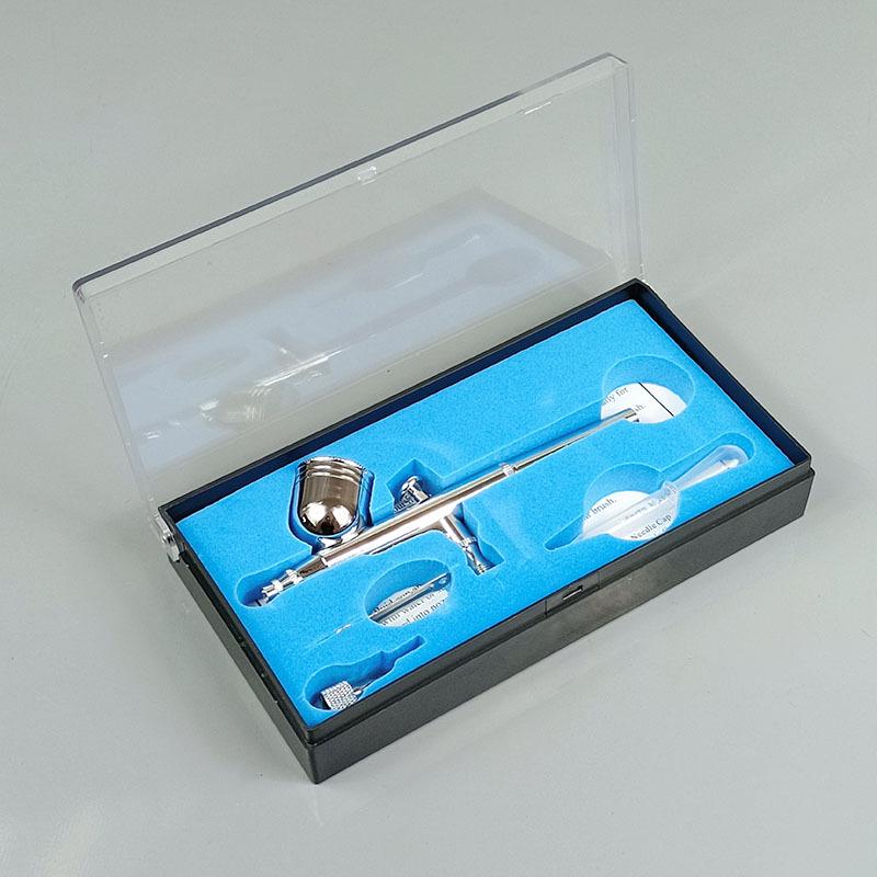 Mini Airbrush Nail Art Set: Gradient Blending & Spray Blush Gel Polish