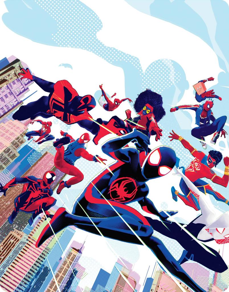 Across the Premium Steelbook Edition 4K ULTRA HD Set ULTRA HD Spider-Man Spider-Verse & Blu-ray (Limited Edition) [4K + Blu-ray] [Steelbook]