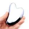 Gua Sha Plate for Face and Terahertz Body Facial No Holes [GOLD STONE] Body, Mineral, Massage, Slimming, Beauty, M-Shaped,