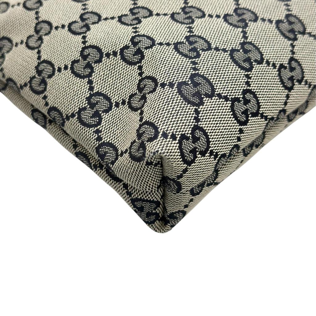 Gucci Sherry Line 388926 Shoulder Bag Beige Women Used