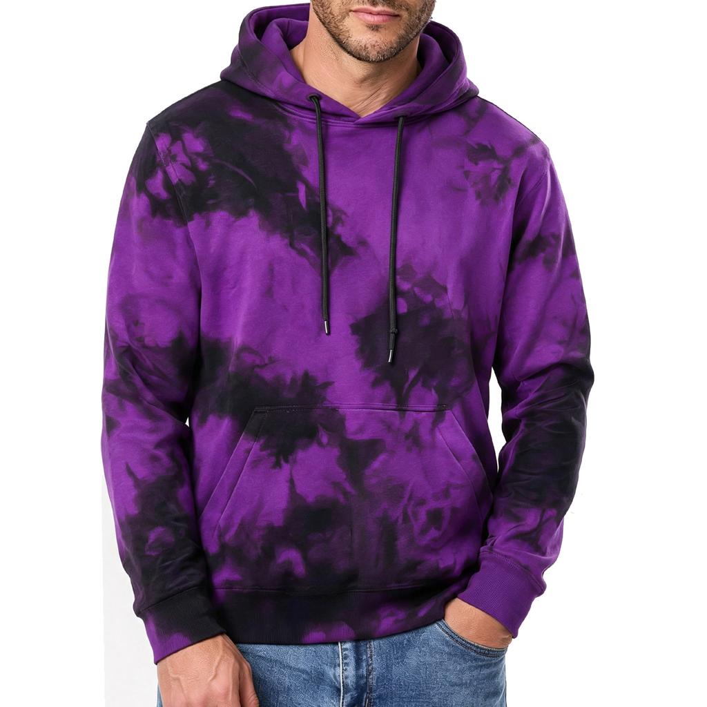 Halloween Flame Print Hoodie with Fiery Pattern for Costume Party