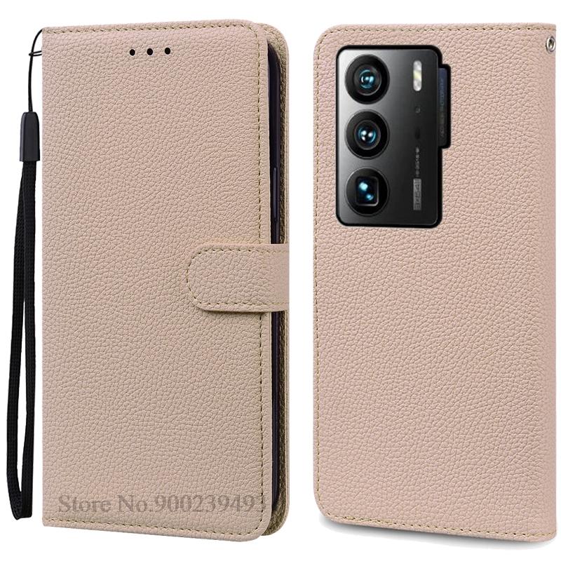 For ZTE Axon 40 Ultra Case Wallet Flip Leather Case For ZTE Axon 40 Ultra Case Silicone Book Cover Coque Fundas