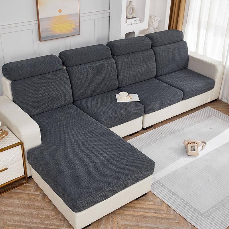 Husă elastică de canapea Husă de pernă Husă de canapea Husă de canapea de culoare solidă Husă universală pentru patru anotimpuri Husă de pernă din pânză