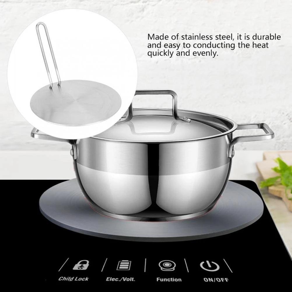 Stainless Steel Gas and Electric Stovetop Heat Diffuser Ring Plate