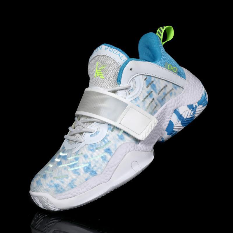 

Мужские и женские баскетбольные кроссовки с амортизацией и легким весом, для реальных боевых действий, низкие, сетчатые, дышащие, студенческие спортивные кроссовки на мягкой подошве, нескользящие и 46