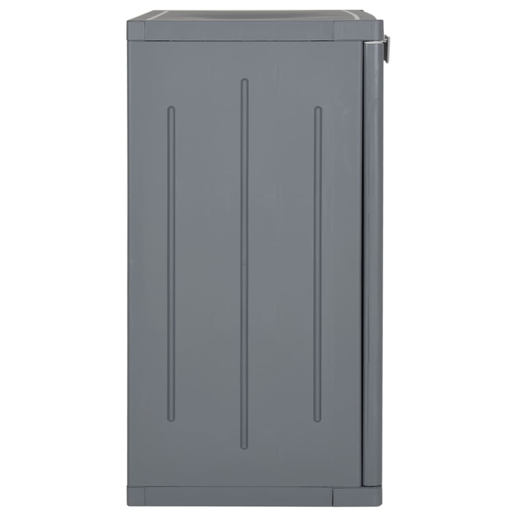 Vidaxl Gartenschrank, Grau, 65X45X88 Cm, Rattan Pp