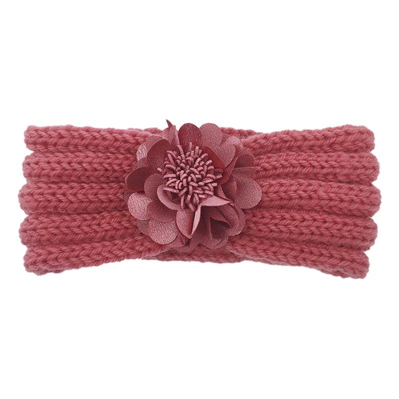 New Baby Hair Accessories Autumn and Winter Warm Headscarf Children's Knitted Headband Hand-woven