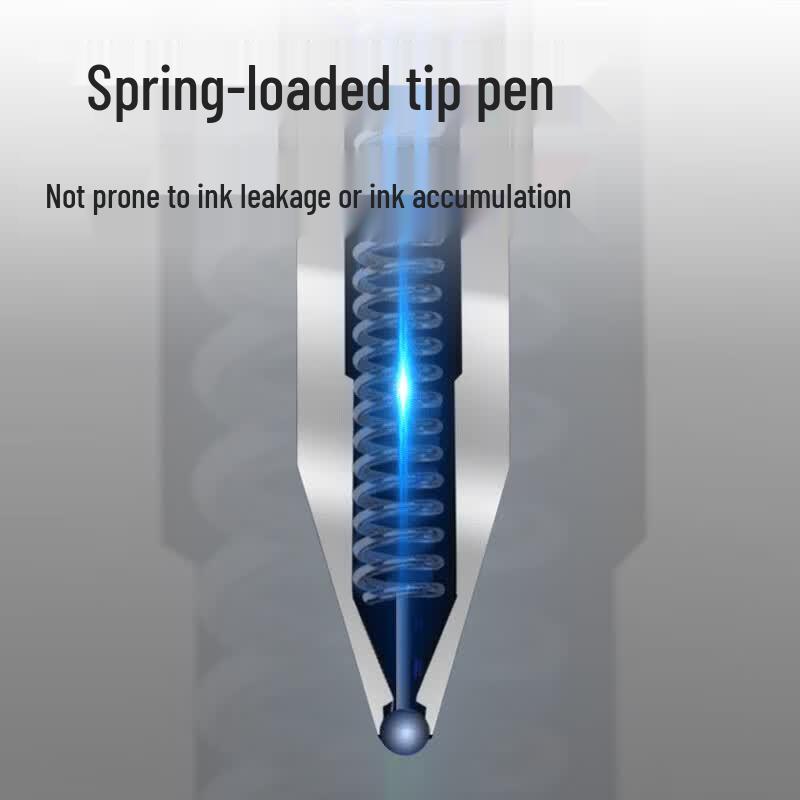 Deli 0.5mm Bullet Tip Press Gel Pen Refill