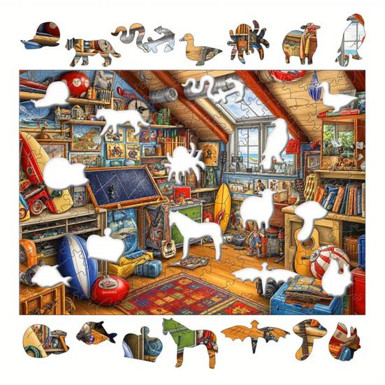 

1 Набор Рождественский Деревянный Пазл Зимний Праздник Санта Клаус Олень Упряжка Пазл Развивающая Игрушка Украшение для Дома S R