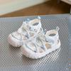 Hollow Out Summer Sandals for Kids New Fresh Casual Sports Children Sandals Ergonomics Soft-soled Baby Girl Sandals Shoes I04261