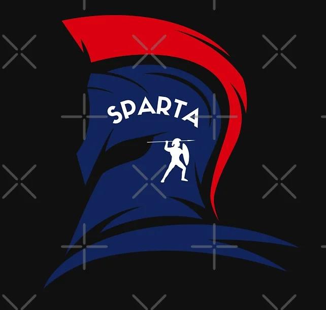 

Spartan Helmet Vector Pattern Printed TShirt 100 Cotton ONeck Short Sleeve Casual Mens Tshirt Size S3XL 4XL