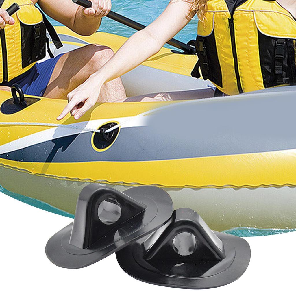 PVC Awning Buckle AnchorRope Buckle Set For Watercraft Inflatable Boat Safety Rope Tiebacks Kayaking Canoeing Rafting Accessory