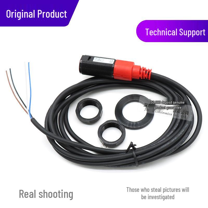 Leuze Electronic FT318BI.3/2N M18 Photoelectric Reflective Sensor