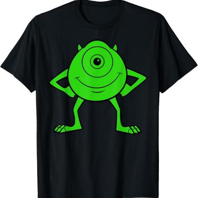 Disney Pixar Die Monster AG. Mike Wazowski Zyklop Retro T-Shirt