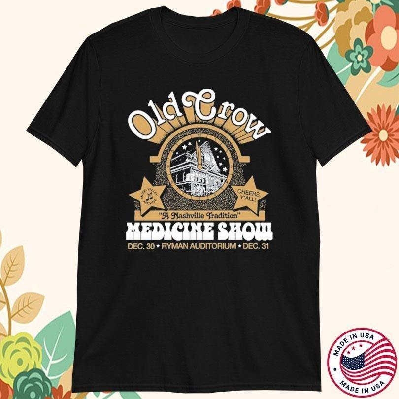 Old Crow Medicine Show Band Concert Tour Cotton Black T Shirt EN782 Unisex T-Shirt XXXXL