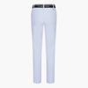 LECOQ GOLF Women'S Back Waist Textured Slim Straight Pants (Gp122Lpt31)