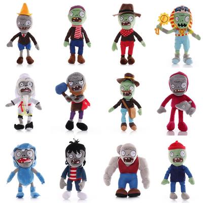 1 szt. Pluszowe zabawki Plants vs Zombies 30 cm PVZ Gargantuar Kapelusze Piracka Kaczka Zombie Pluszowe Wypchane Zabawki Lalka Miękka Zabawka Prezenty dla Dzieci