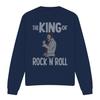 Elvis Presley Unisex Adult King Of Rock N Roll Sweatshirt