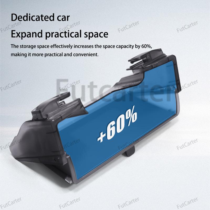 For Tesla Model3 Y Juniper 2025 central control screen Hidden Magnetic opening closing storage box tissue box storage accessorie
