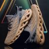 New men's shoes autumn flying knitting outdoor men's running shoes fashion men's shoes sports shoes men's