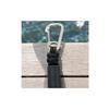 Bungee Dock Line Reinforced Sleeves Bungee Mooring Rope Stretch Dock Line Coiled Hook and Loop Rope Stretchy