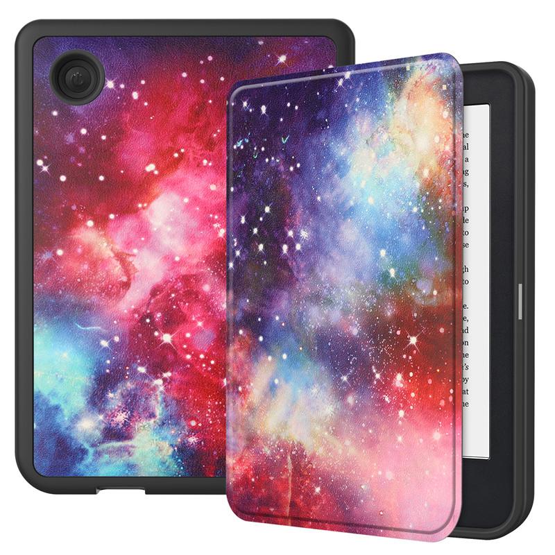 Funda for KOBO Clara 2E Case 2022 Smart Cover PU Leather Silicone Back Full Housing Ebook Case for Etui Kobo Clara 2e Cover Capa