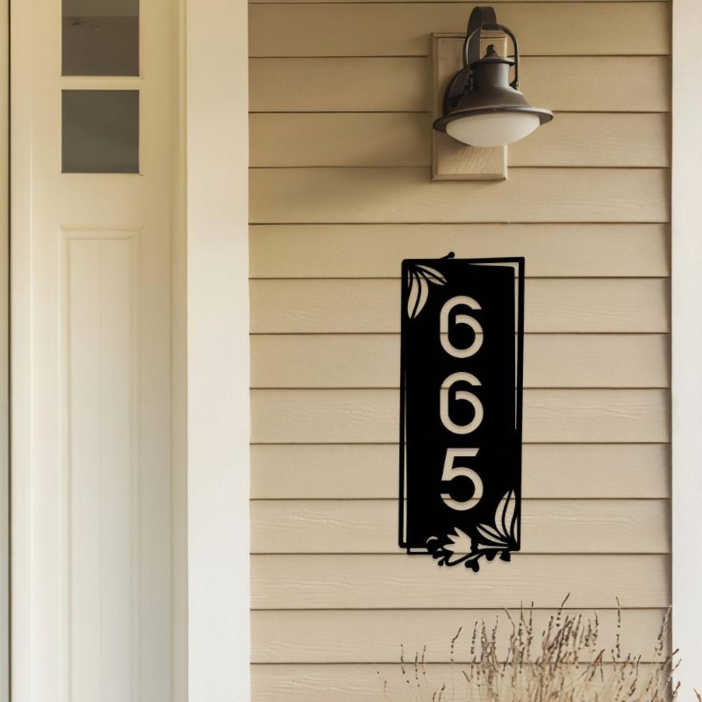Customizable Metal Surname Sign Black Iron Wall Art Silhouette Home Decoration Hot Sale