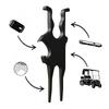 Golfwerkzeug, 3-in-1 Golf-Divot-Werkzeug, Magnetischer Halter Tragbar Kompakt Anziehung Golfzubehör,