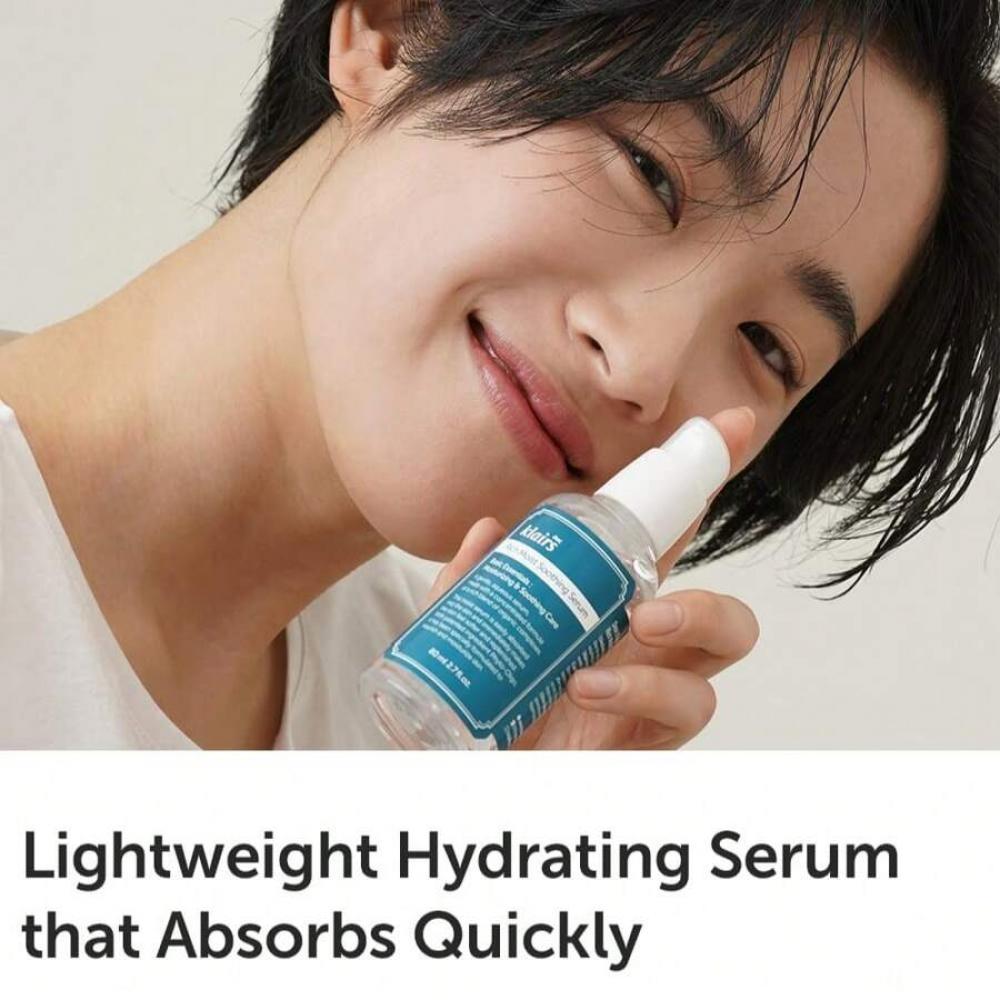Dear, Klairs Rich Moist Soothing Serum 80 Ml, Instant Absorption, Non-Greasy, Hydration, Cooling, Basic Care, Unscented, Renewal