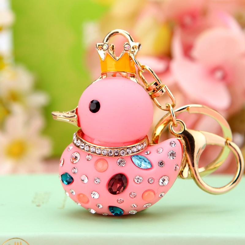 New Creative Rhinestone Alloy Peacock Retro Pendant Factory Straight Sale Bag Charm