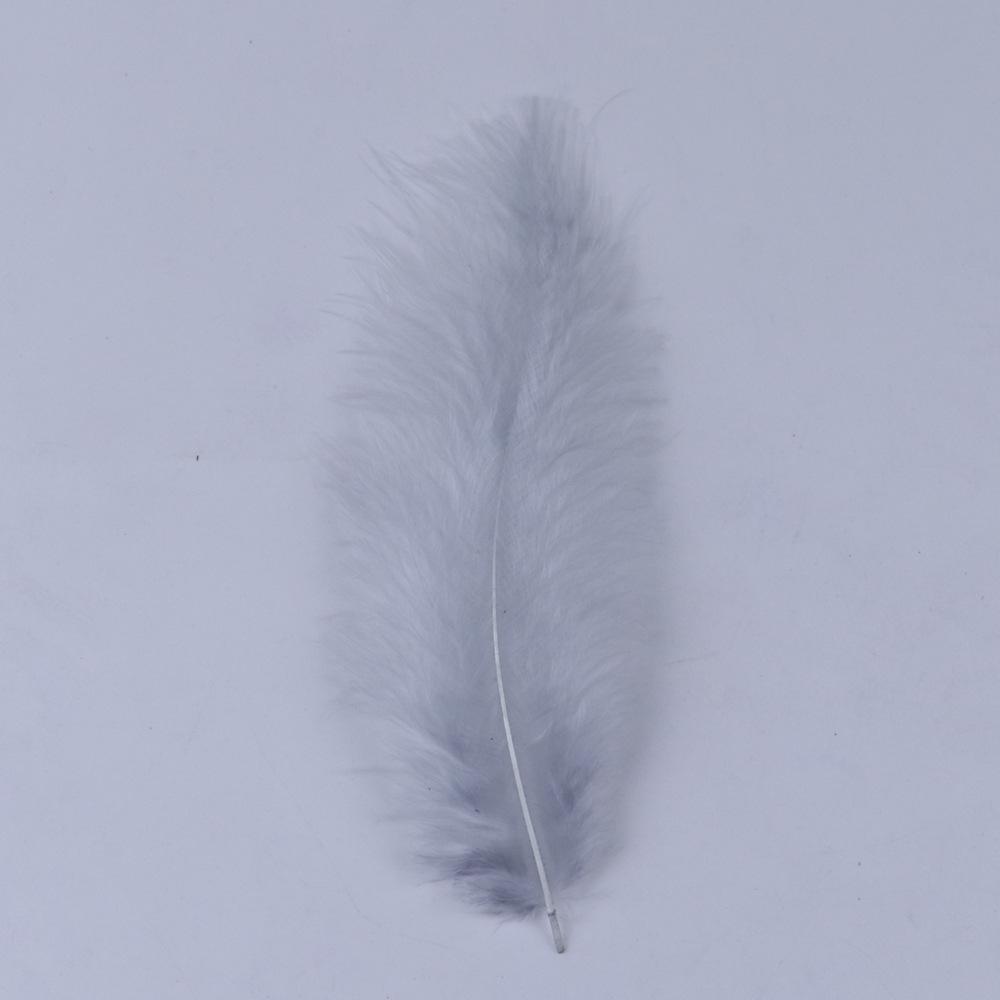 100 Pack Diy Feather Tip Down Colorful Turkey Feathers 