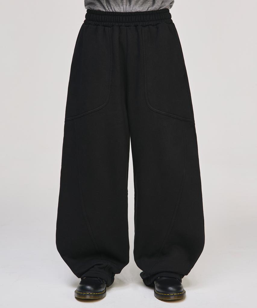 SIGNATURE Fatigue Curved Training Pants [Black]